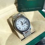 ROLEX Day-date 904L Steel 8205 Movement 41MM White Watch